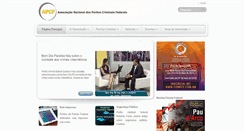 Desktop Screenshot of apcf.org.br